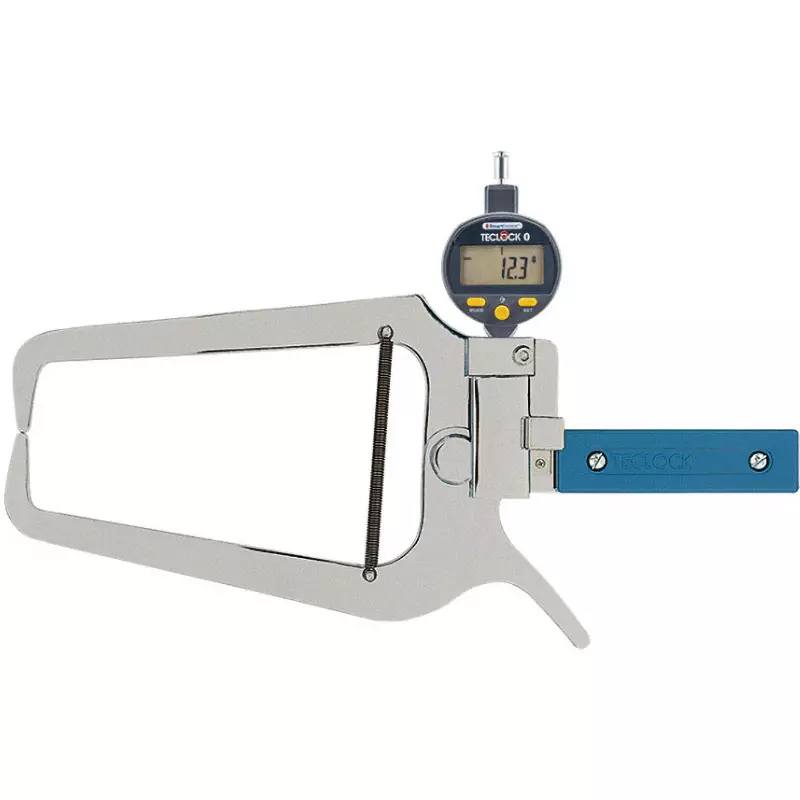 Teclock Digital Outer Caliper Gauge - Accuracy 0 to 90 mm Measuring Ranges 0.1 mm Minimum Reading, SSGM-1