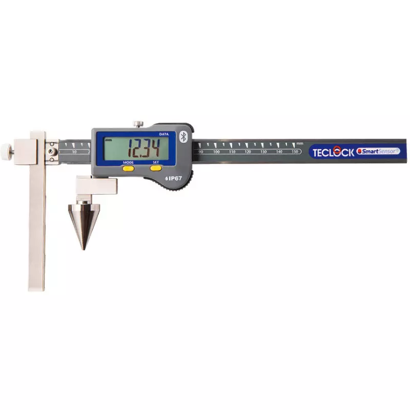 Teclock Digital Pitch Caliper Display refresh rate: minimum 10 times/second - Accuracy 0.01 mm Minimum Reading, SSC-650E