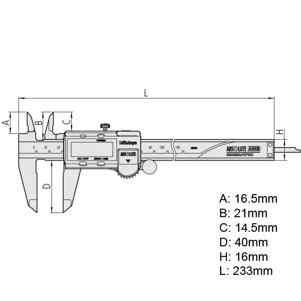 mitutoyo-absolute-digimatic-caliper-0-150-mm-range-carbide-tipped-jaw-002-mm-accuracy-500-174-30