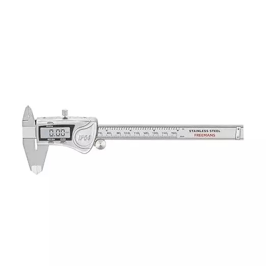 Freemans Digital Caliper Vernier Type with 0-150 mm Measurement Range and ±0.01 mm Accuracy