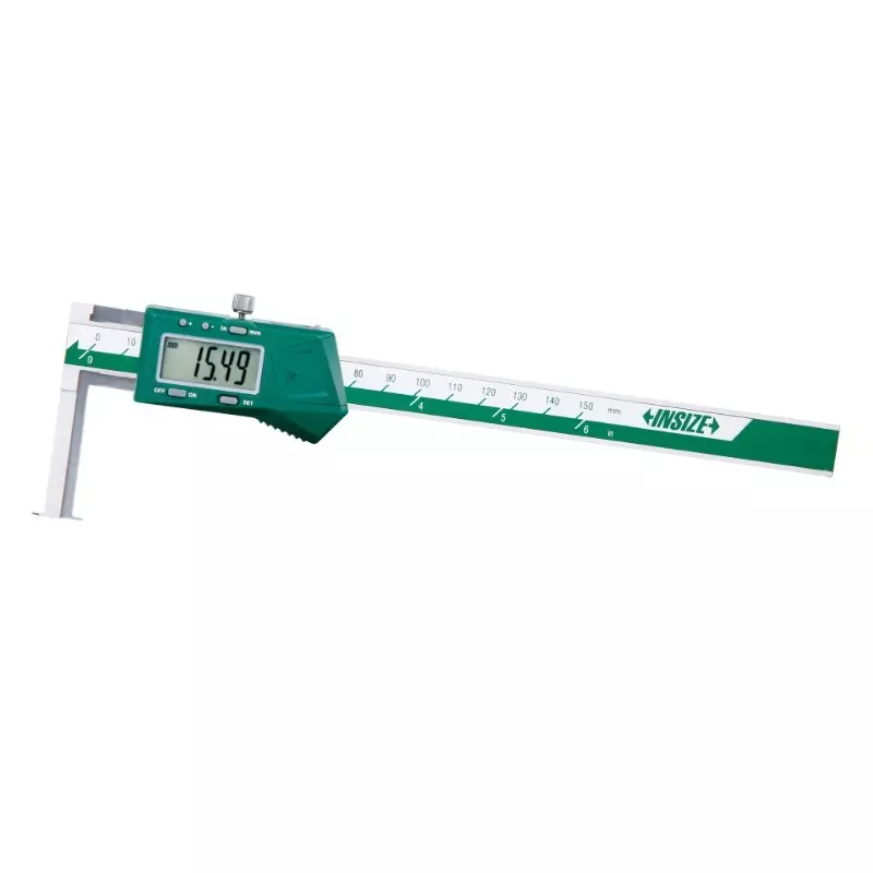 INSIZE Digital Inside Groove Caliper A Type 20-300 mm / 0.79-12 inch Range and 0.01 mm/0.0005 inch Resolution, 1520-300