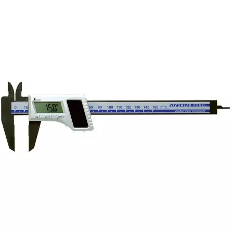 Shinwa Rules Carbon Fiber Digital Caliper with General Calibration, 19981