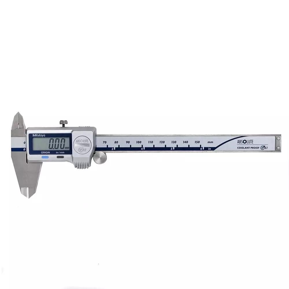 Mitutoyo ABSOLUTE Digimatic Caliper 0-150 mm Range ±0.02 mm Accuracy, 500-752-20