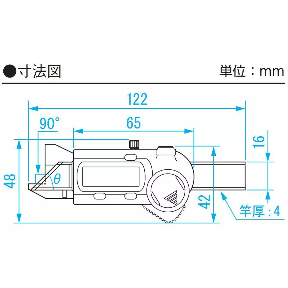 sk-niigata-seiki-digital-chamfer-measurement-caliper-gdcp-45c8