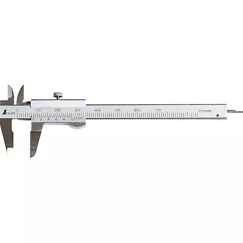 Shinwa Rules Luxury Mini Caliper with JCSS Calibration 0.05 to 70 mm Measurement Range, 19054
