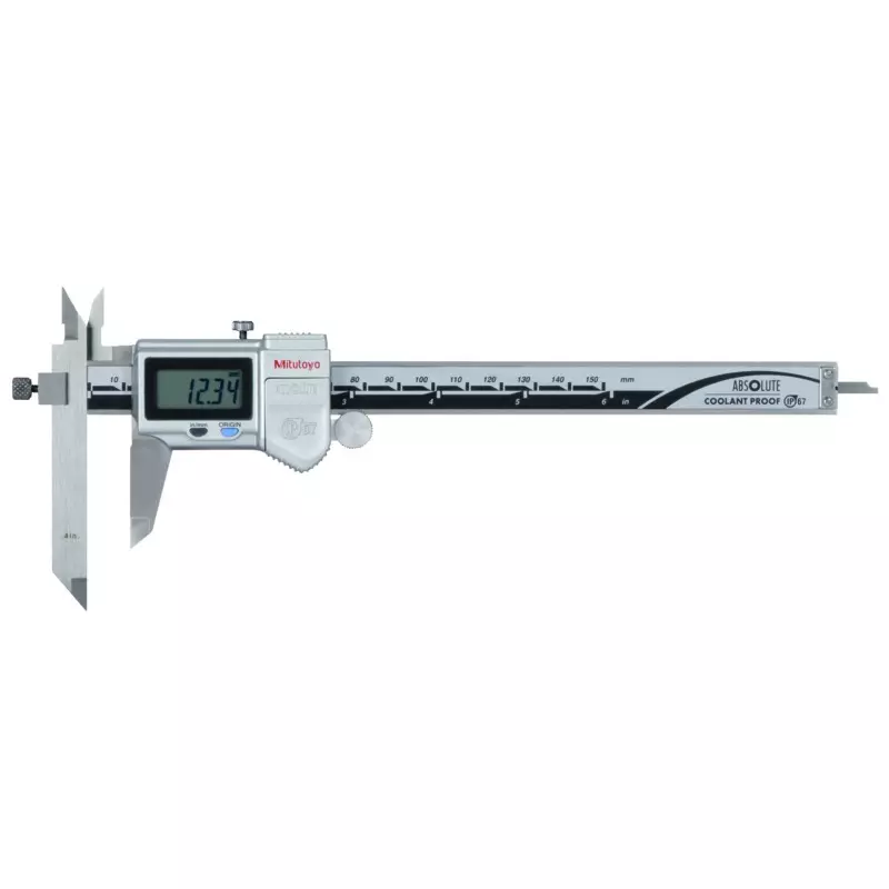 Mitutoyo ABSOLUTE Digimatic Offset Caliper 0-150 mm Range ±0.02 mm Accuracy, 573-701-20