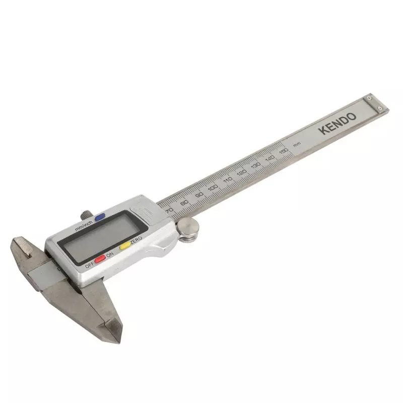 Kendo Digital Caliper 0 - 150 mm ±0.02 mm Stainless Steel, 35301