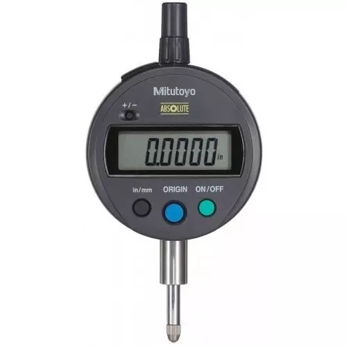 Mitutoyo Flat Back Digimatic Indicator 0 to 12.7 mm Measurement Range, 543-783B-10