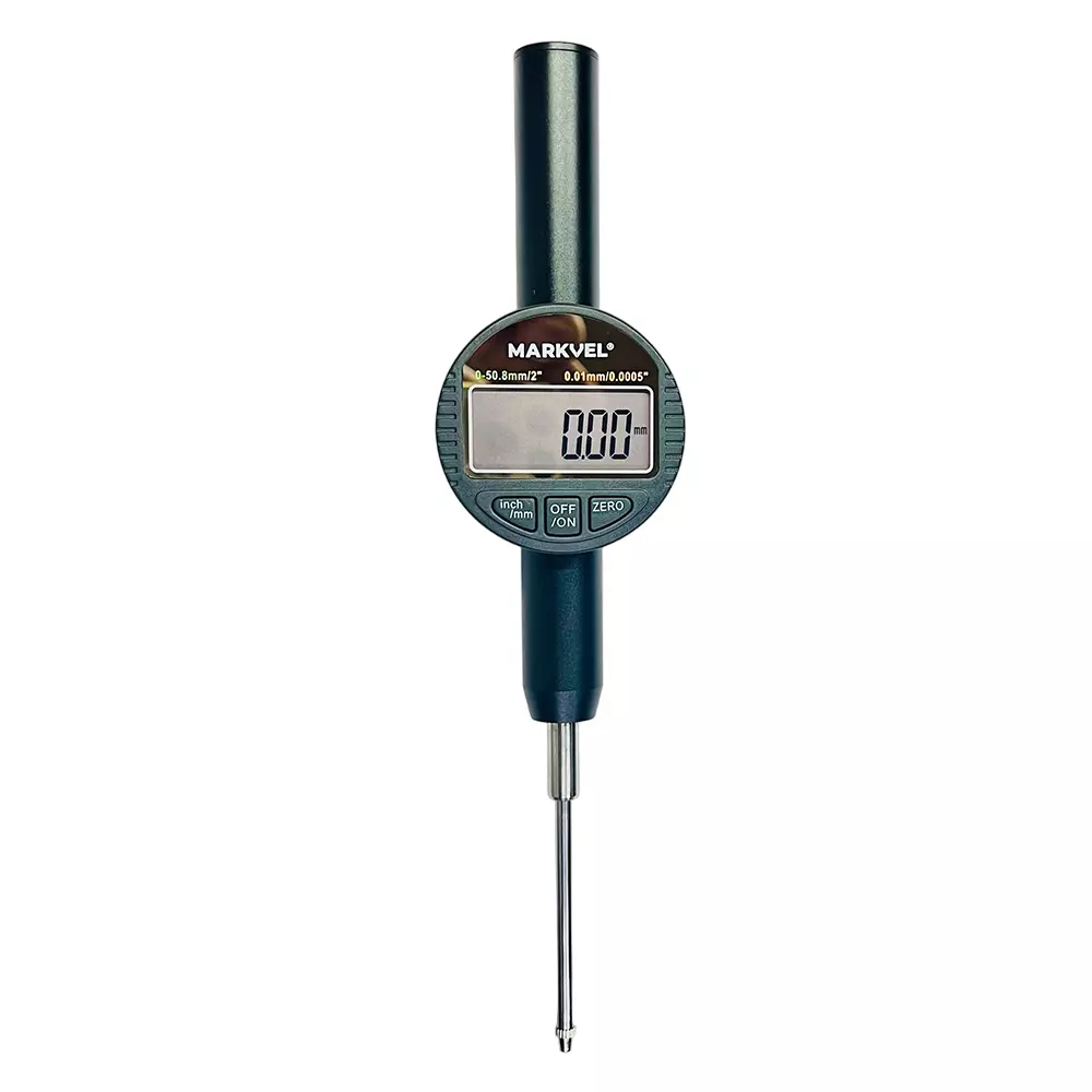 Markvel 50 mm Range Alloy Steel Heavy Duty Digital Indicator, 523-0150H