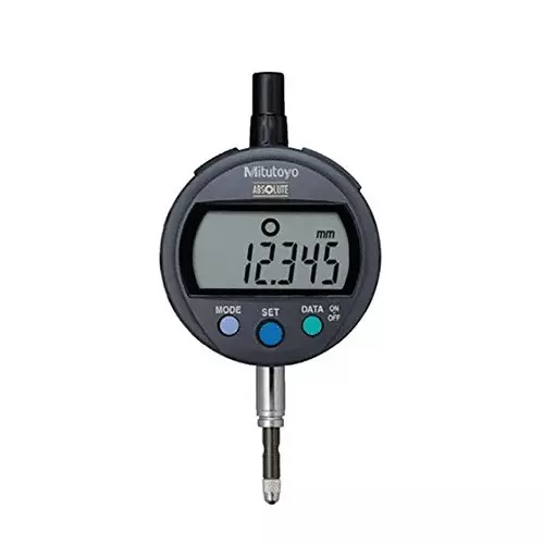 Mitutoyo Flat Back Digimatic Indicator 0 to 12.7 mm Measurement Range, 543-717B
