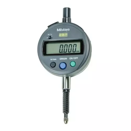 Mitutoyo Flat Back Digimatic Indicator 0 to 12.7 mm Measurement Range, 543-796B-10
