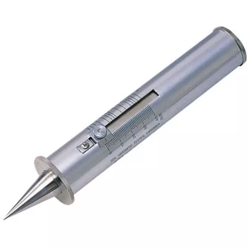 Myzox Soil Hardness Tester Standard type Type Hardness index: 0 to 40, bearing capacity: 0 to ∞kg / cm² Scale 1, No．351
