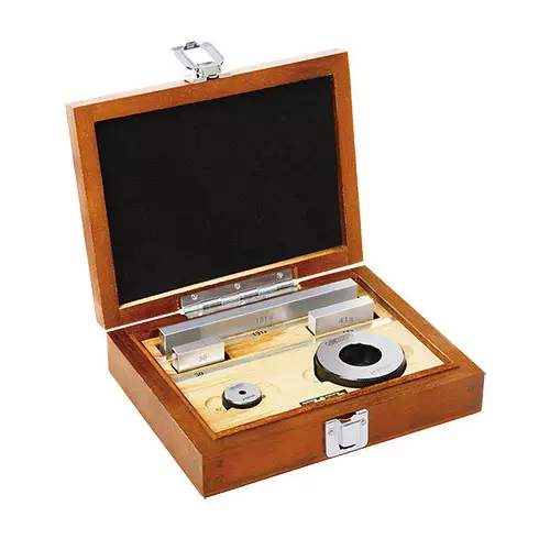INSIZE Caliper Inspection Gauge Block And Ring Gauge Sets Grade 1 Alloy Steel Body, 4176-401