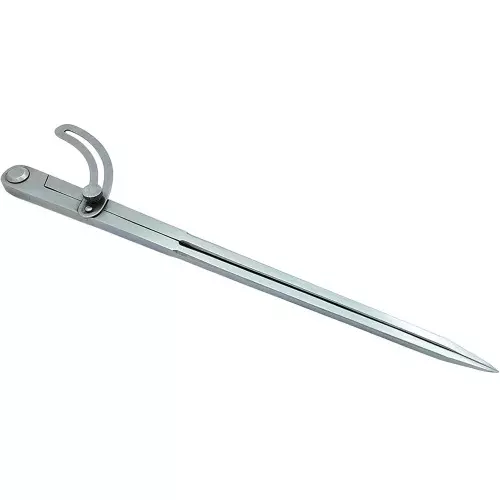A.D INTERNATIONAL Compass Scribe Locking Wing Divider Size 4 inch (100 mm) and Tool Steel Body, ON-BQZP-B37A (Pack of 3)