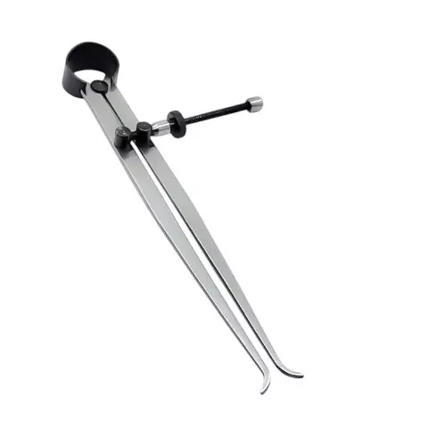 Buyohlic International Quick Release Wheel Spring Caliper Divider Size 6 inch (150 mm) Silver Color for Fast and Accurate Measurements, LH-NQJV-6ABQ