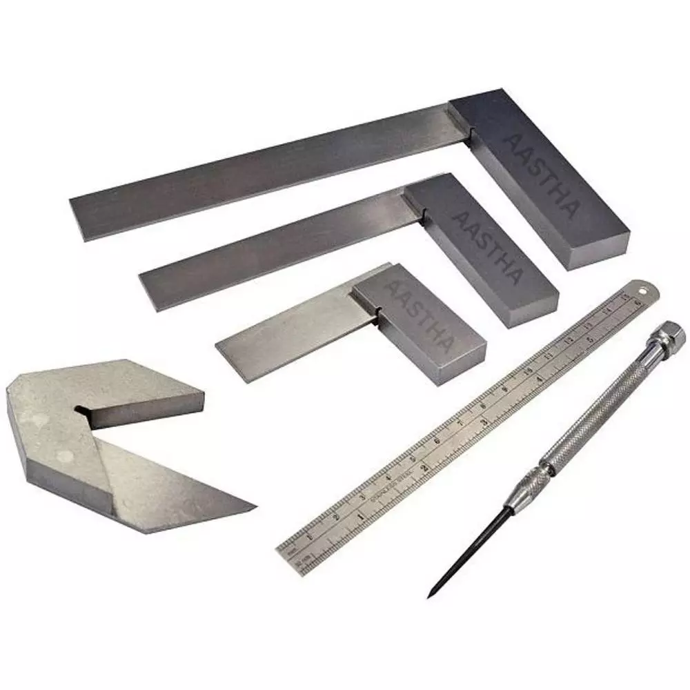 Aastha Tools Engineers Marking And Measuring Set (Set of 6)
