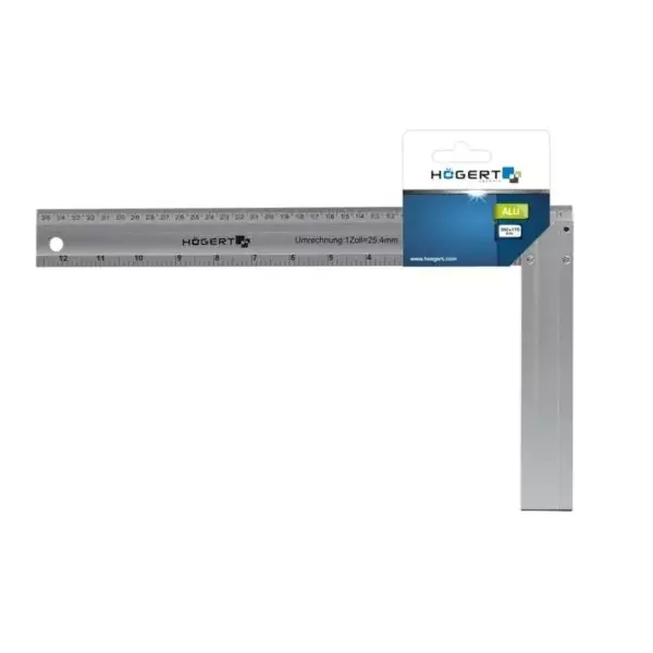 Hogert Technik Carpenter Square Aluminium Alloy Body, 350 mm Length x 190 mm Height, HT4M203
