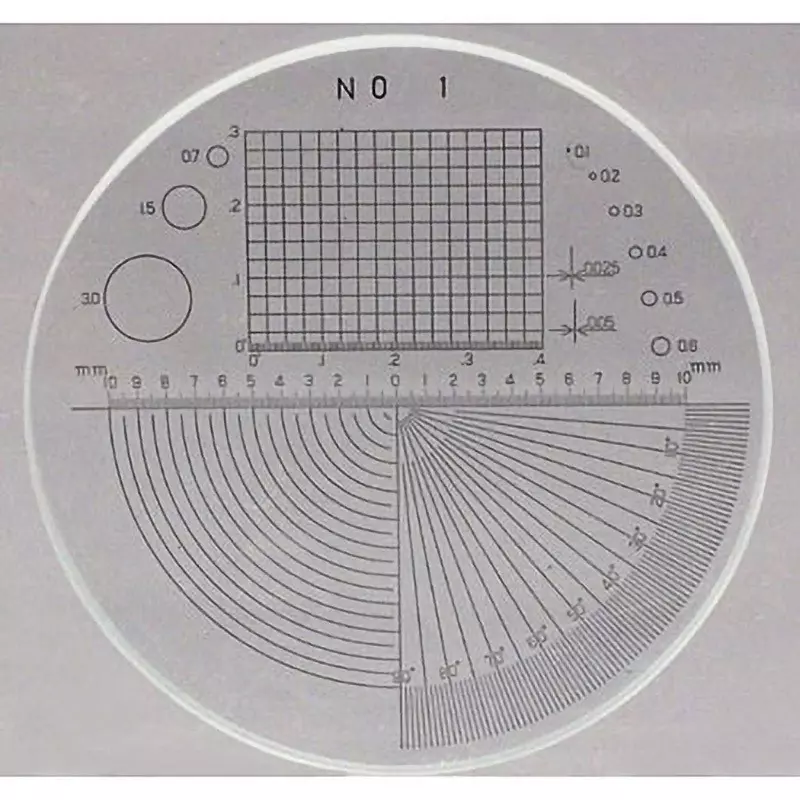 PEAK(Tokai Sangyo) No.1 Scale for peak scale loupe 15x(No. 2016), P.S No.1 ×15