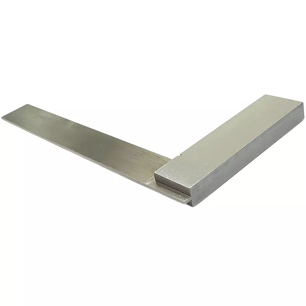 A.D INTERNATIONAL Machinist Try Square Size 6 inch (150 mm) for General DIY, Woodworking, Metalworking, And Other Precision Tasks, RF-LY50-JKG7