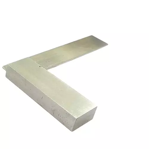A.D INTERNATIONAL Machinist Try Square Size 6 inch (150 mm) for General DIY, Woodworking, Metalworking, And Other Precision Tasks, RF-LY50-JKG7
