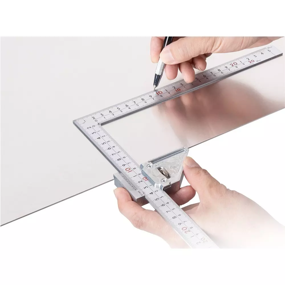 shinwa-rules-silver-curved-ruler-with-general-calibration-12487