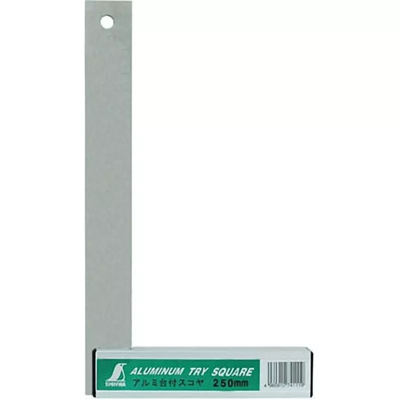 Buy Shinwa Rules Aluminum Try Square Without Graduation 140 mm Shorter ...