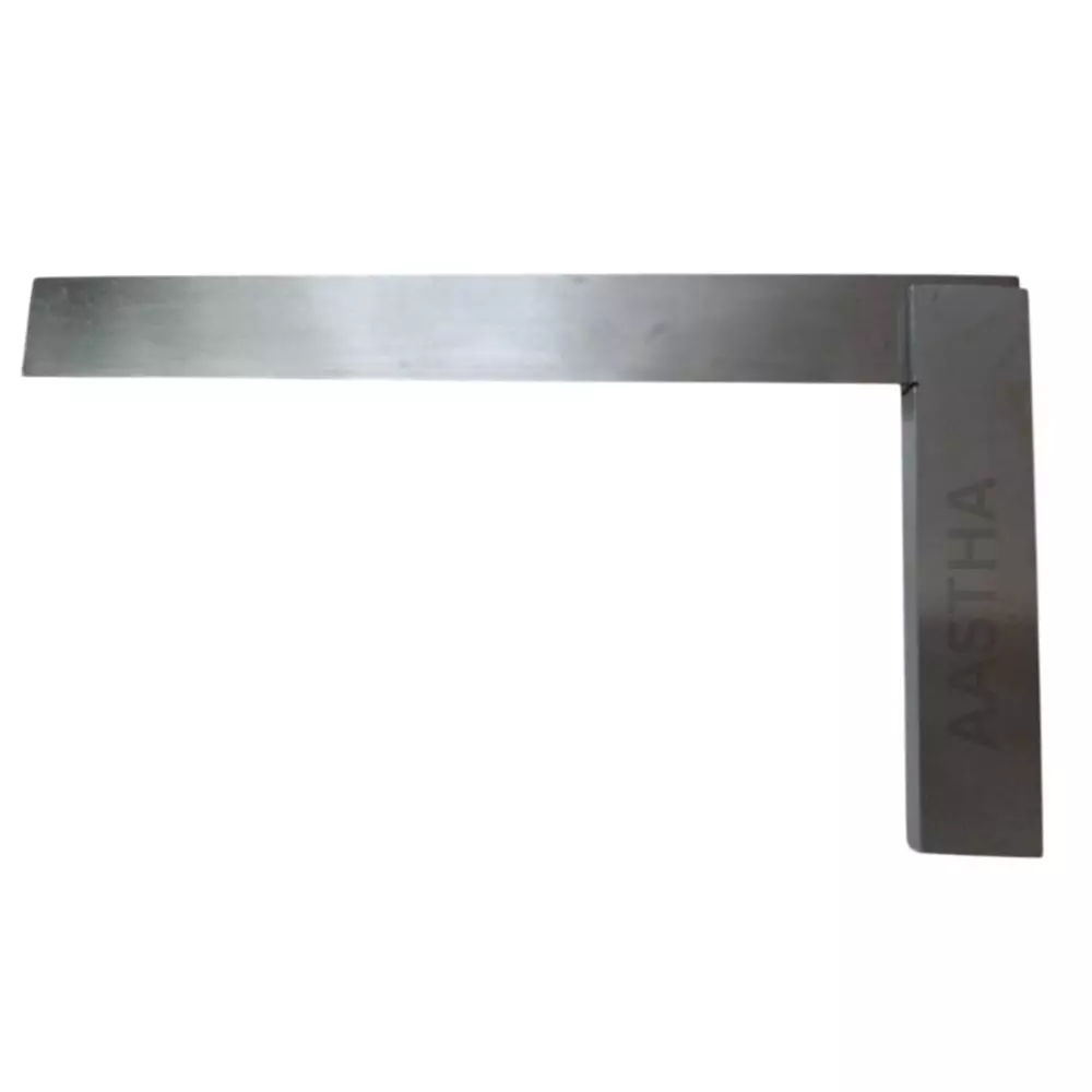 Aastha Tools Engineering Try Square 304.8 mm (12 inch) Blade Length & 177.8 mm Tongue Length