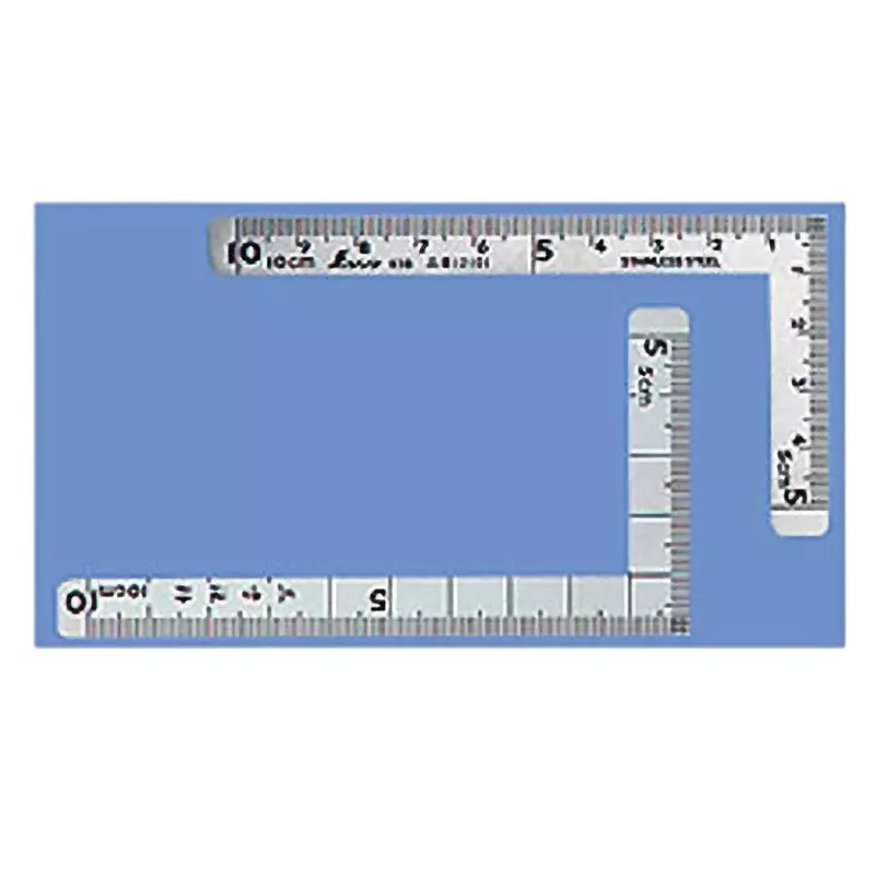 Shinwa Rules Carpenter Square with General Calibration Stainless steel, 12101