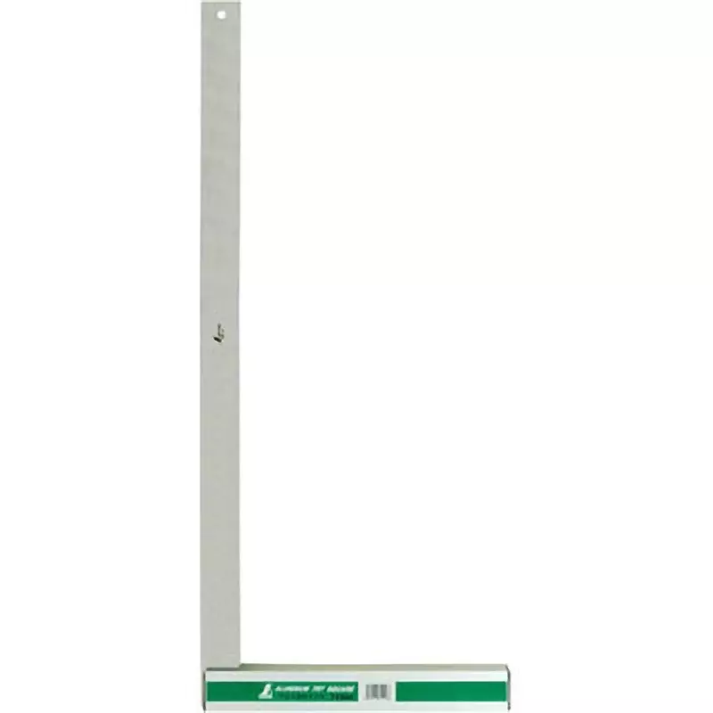 Shinwa Rules Aluminum Try Square Without Graduation 300 mm Shorter Rule Length, 74118