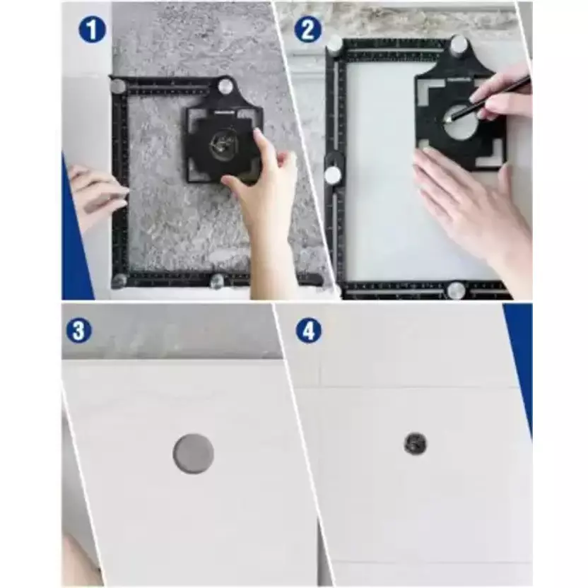 Helmik Multi Angle Measuring Ruler Aluminium Alloy
