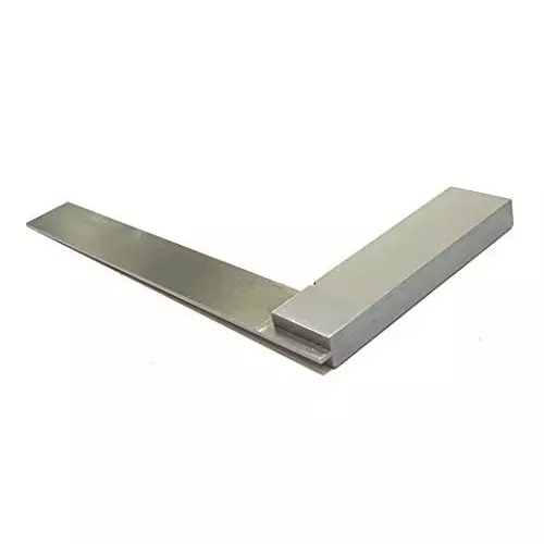 Assorts Machinist Try Square Tool Steel 75, 100 & 150 mm Size (Pack of 3)