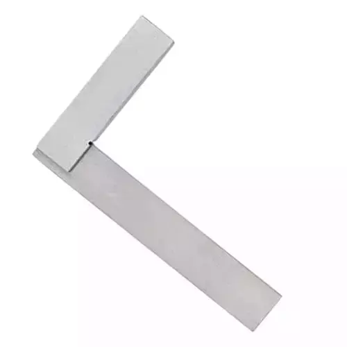 Buyohlic International Engineering Try Square Mild Steel Body Size 4 inch (100 mm) for Wood Working, Metal Working, 3M-FA66-GMYQ