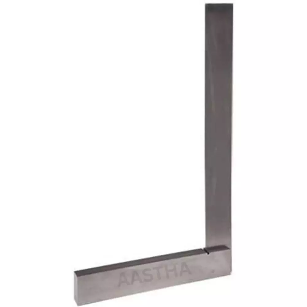 Aastha Tools Engineering Try Square 254 mm (10 inch) Blade Length & 152 mm Tongue Length
