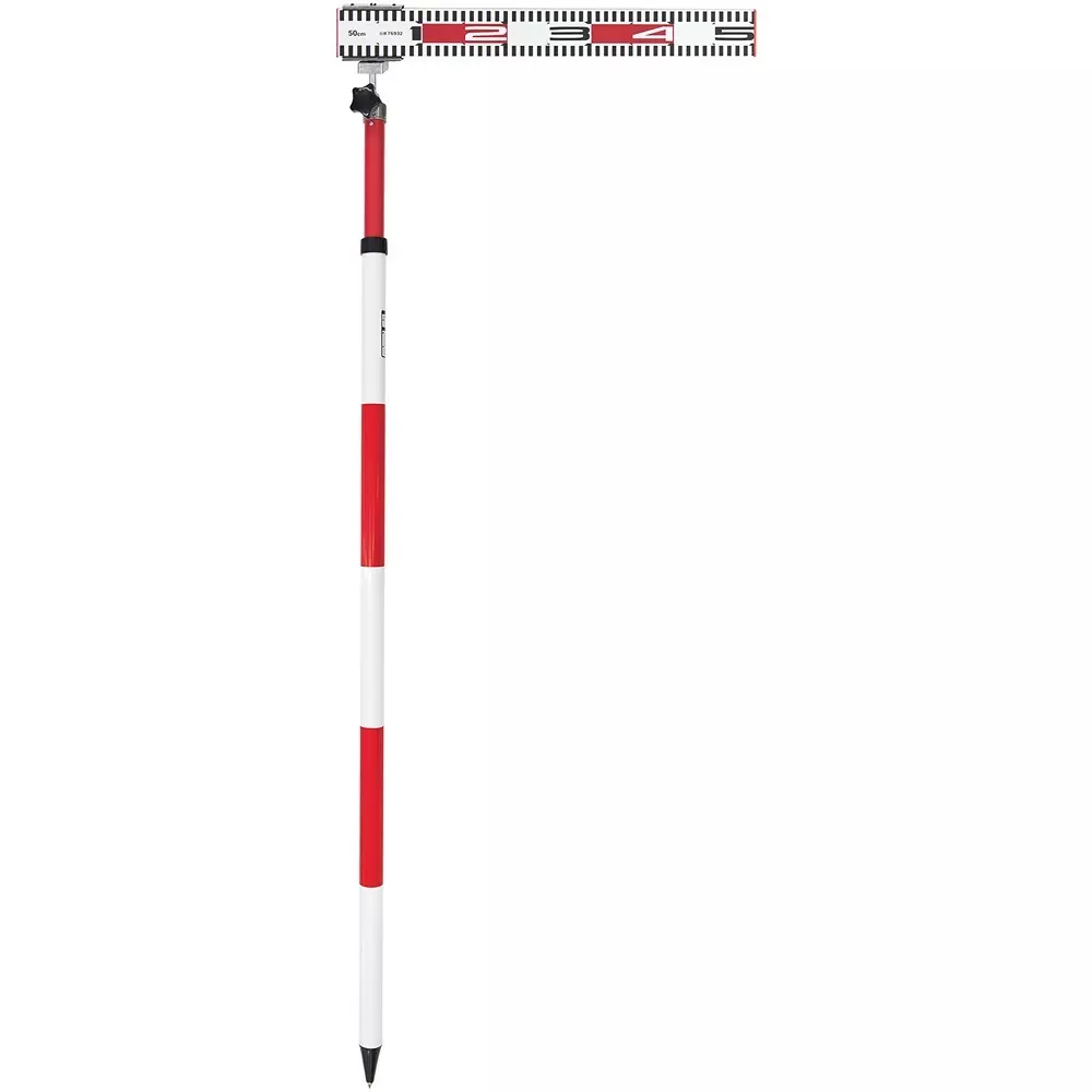Shinwa Rules Pole Scale Aluminum 500x60x6 (stage staff) mm, 76937