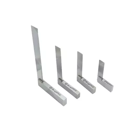 A.D INTERNATIONAL Tool Steel Machinist Try Square Size 2 inch (50 mm), 3 inch (75 mm), 4 inch (100 mm) & 6 inch (150 mm), LA-J2IZ-N5H8 (Set of 4)