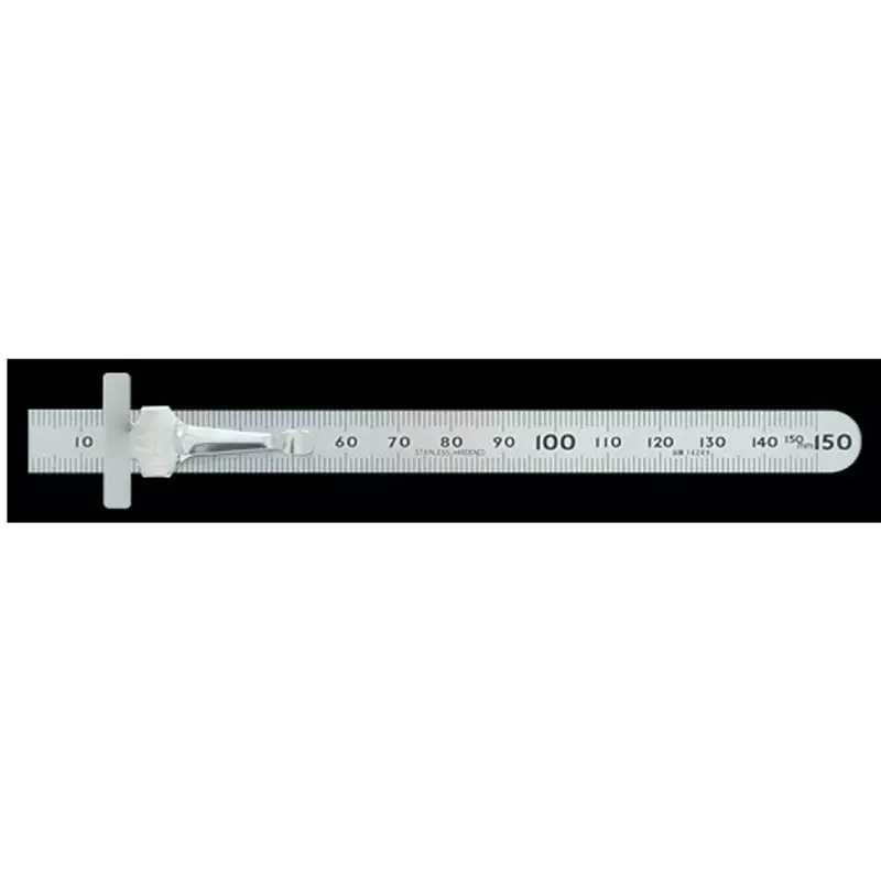 Shinwa Rules Mini Scale with English Translation Set Stainless steel, 14249