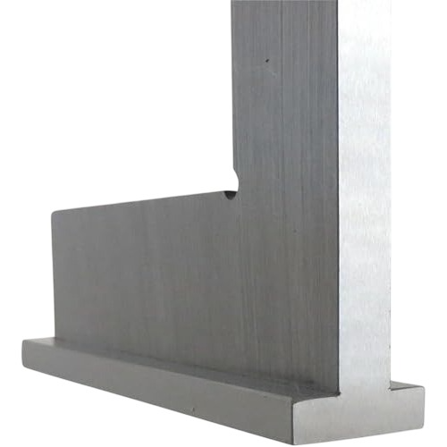 A.D INTERNATIONAL Tool Steel Try Machinist Square with Wide Base Size 80x50 mm and Accuracy Within 15 Microns, 64-0G4P-F277