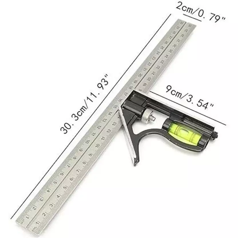 ARUDIP 300 mm Tri Square Stainless Steel