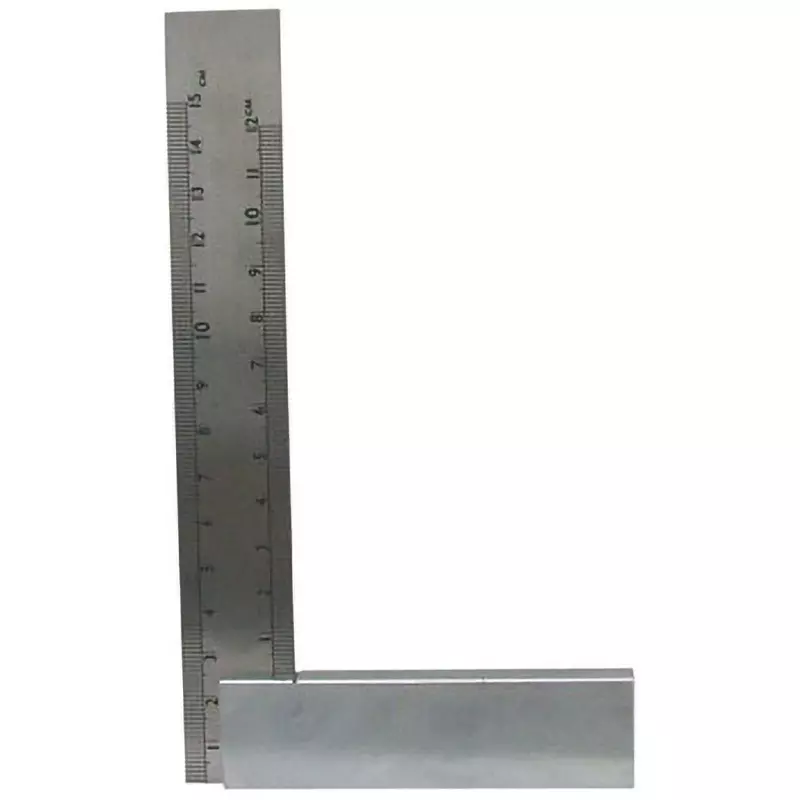 MonotaRO Try Square With Graduation 150 mm Nominal Size 1 mm Minimum Scale, 7293535