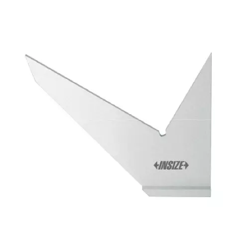 Insize Special Square DIN875 Standard Grade 2, Stainless Steel Body and Size 110x59 mm, 4765-110