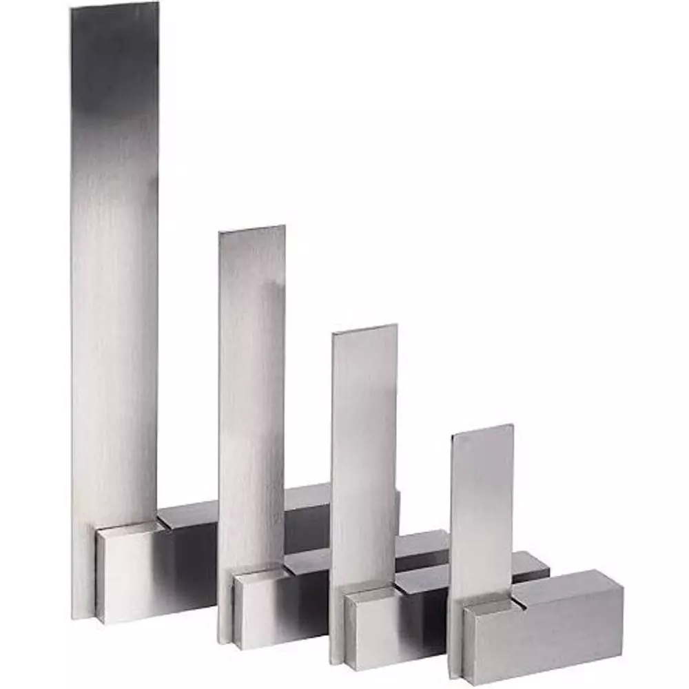 Aastha Tools Engineer’s Precision Try Square 2 inch, 3 inch, 4 inch, and 6 inch (50 mm, 75 mm, 100 mm, 150 mm) (Set of 4)