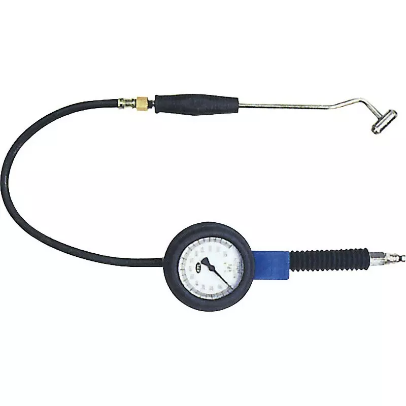 Ktc Tire Air Gauge 0-1200 kPa Range Double Chuck, AGT232