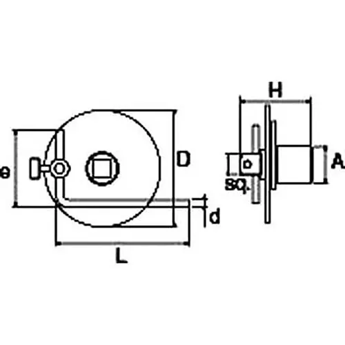 Ktc Angle Torque Gauge 97 mm Dimension 12.7 mm Sq. Drive, ATG30-1