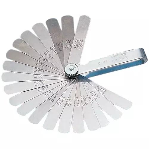 RS PRO Feeler Gauge Steel 0.81 mm Imperial/Metric 25, 2635074