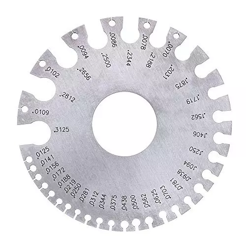 YADAV Wire Gauge Round Stainless Steel  for S.W.G. Measurement (0 to 36)