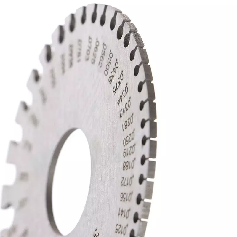 YADAV Wire Gauge Round Stainless Steel  for S.W.G. Measurement (0 to 36)