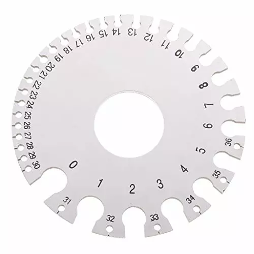 YADAV Wire Gauge Round Stainless Steel  for S.W.G. Measurement (0 to 36)
