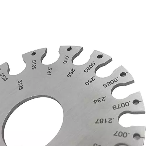 YADAV Wire Measuring Gauge Round SWG & AWG 0–36 Diameter & Thickness Tool