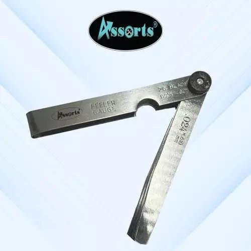 Assorts Thickness Gauge Stainless Steel 0.0381 to 0.635 mm Range