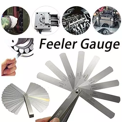 YADAV 26 Blades Feeler Gauge Set Reading Combination Gap 95 mm (3.7 inch) Length